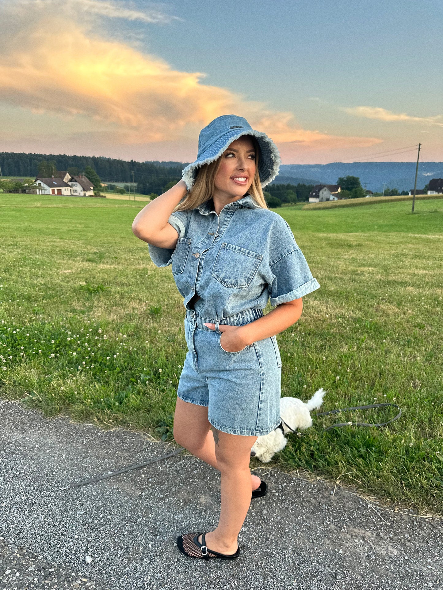 Denim-Overall