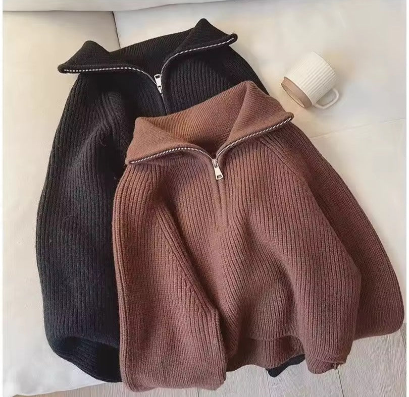 Pullover mit Revers