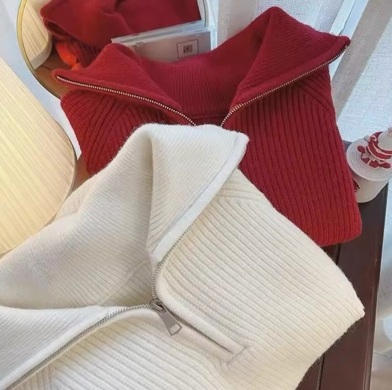 Pullover mit Revers