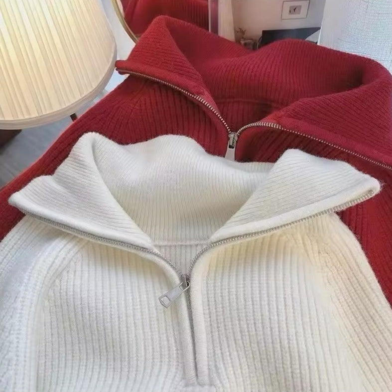 Pullover mit Revers