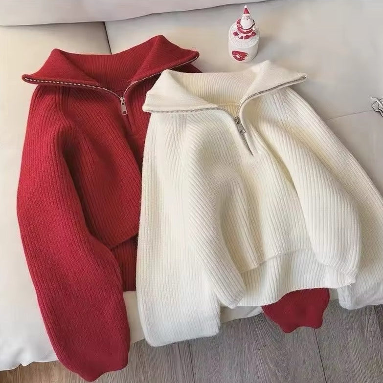 Pullover mit Revers