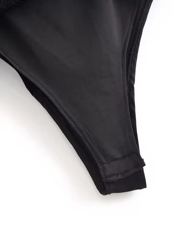 Trägerkleid mit Seitenschlitz