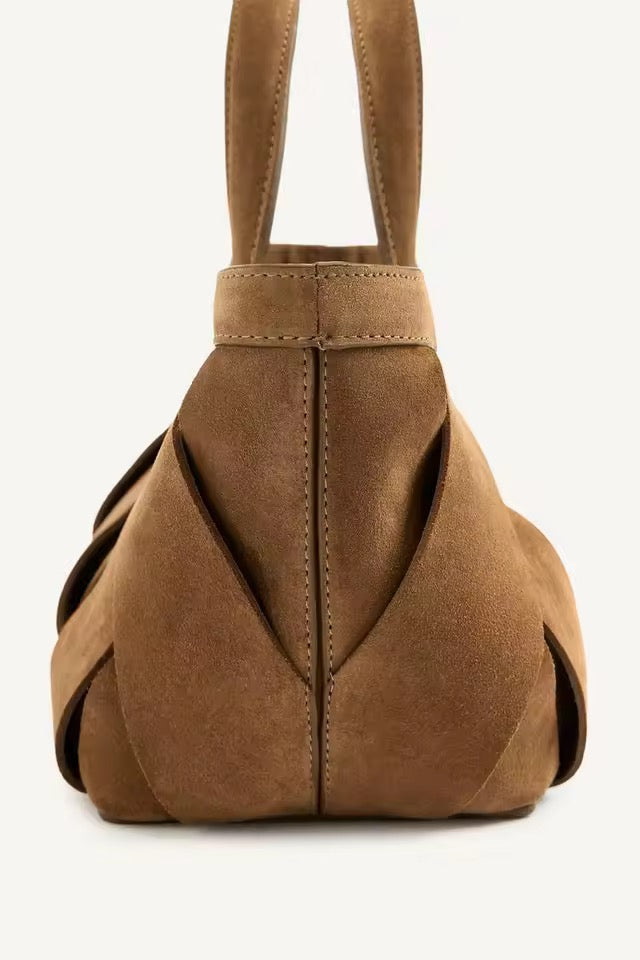 Mini-Wildledertasche