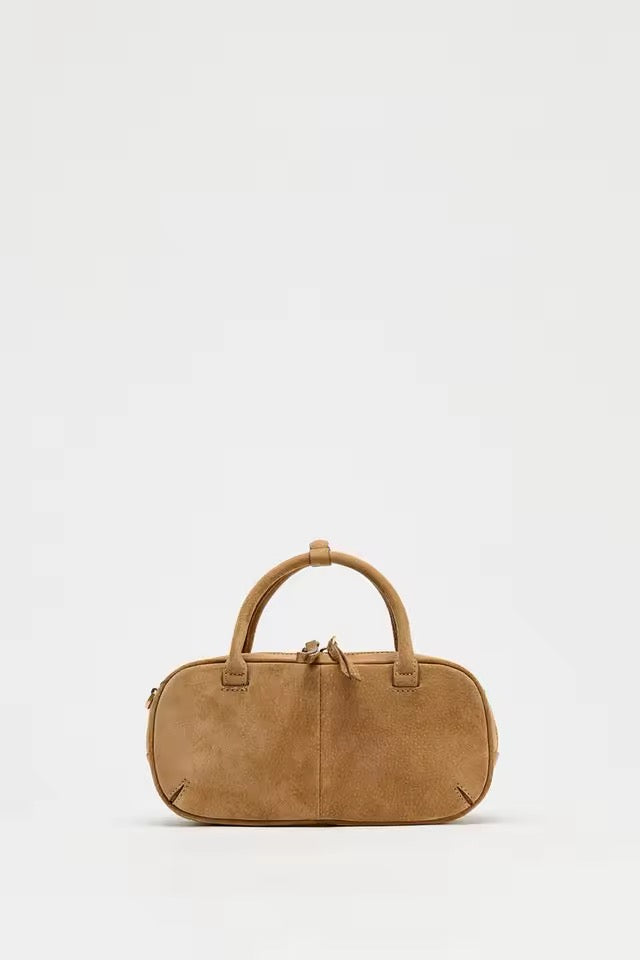 Mini-Wildledertasche