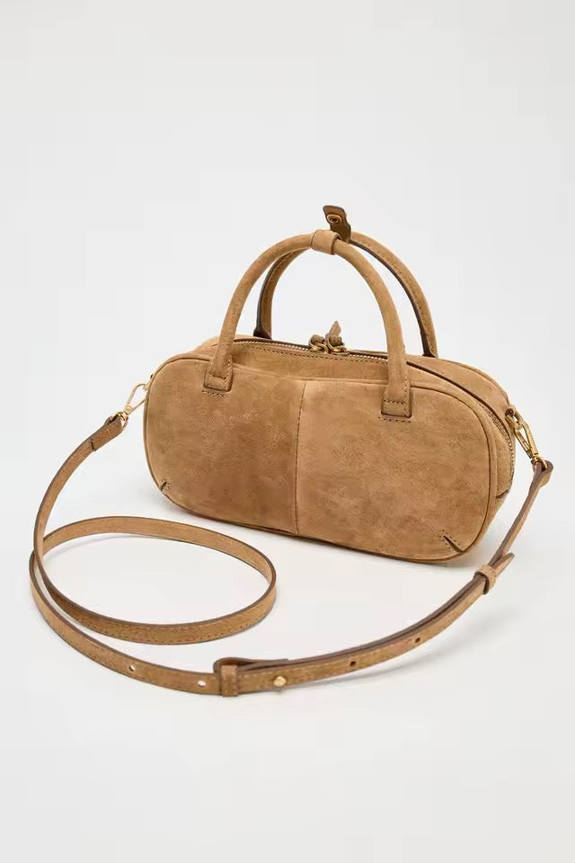 Mini-Wildledertasche