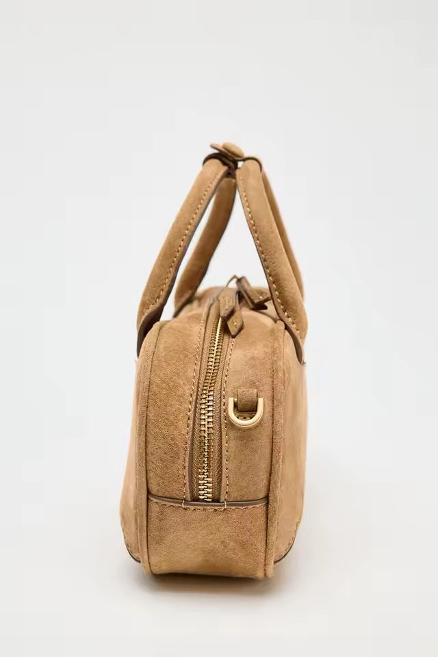 Mini-Wildledertasche
