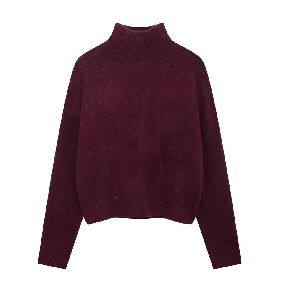 Vintage Rollkragenpullover