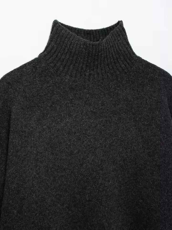 Vintage Rollkragenpullover