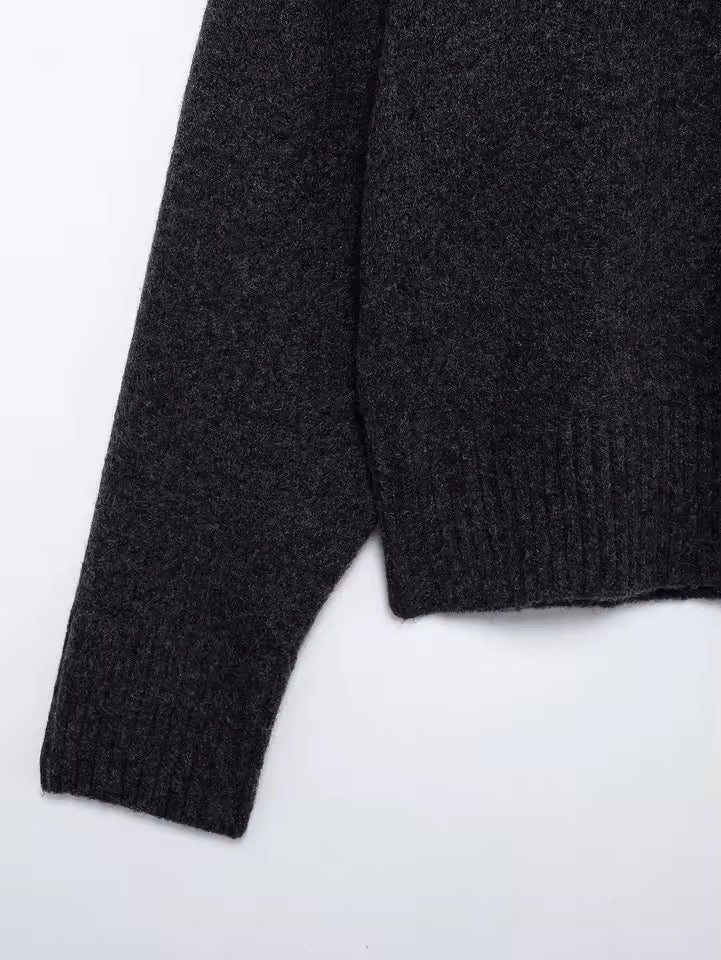 Vintage Rollkragenpullover