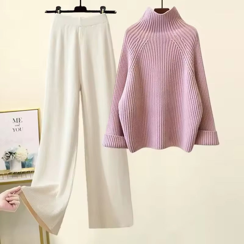 Strickpullover & Schlaghosen