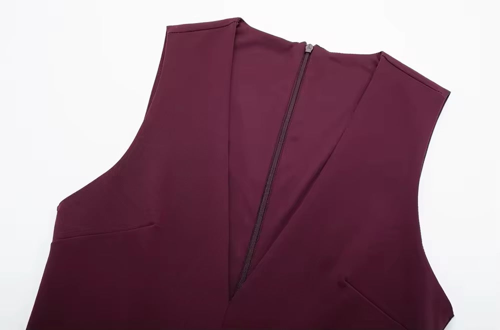 Plissiertes Mini-Kleid