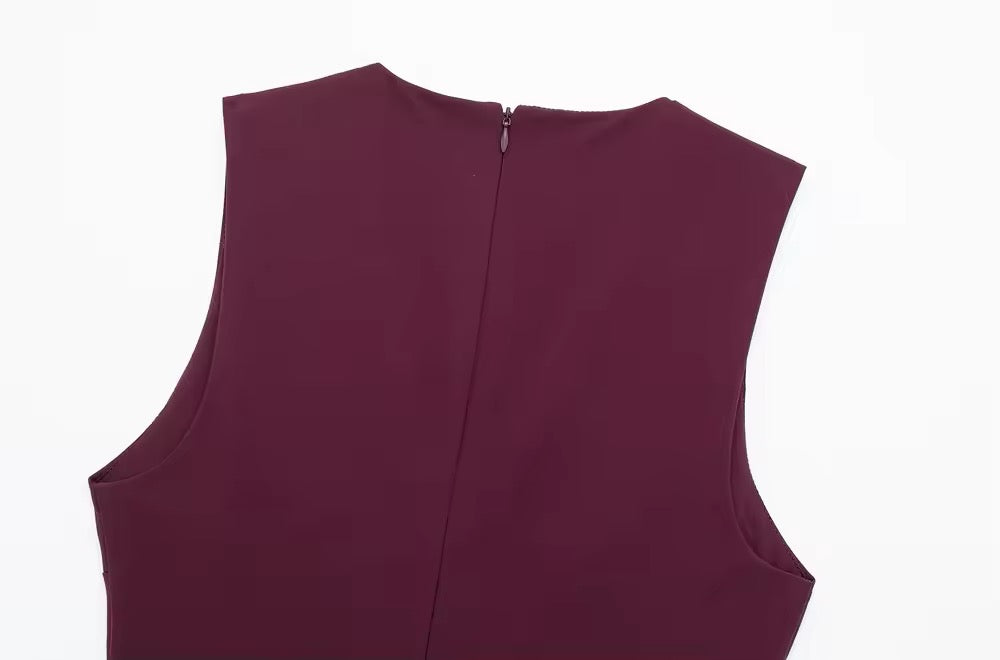 Plissiertes Mini-Kleid