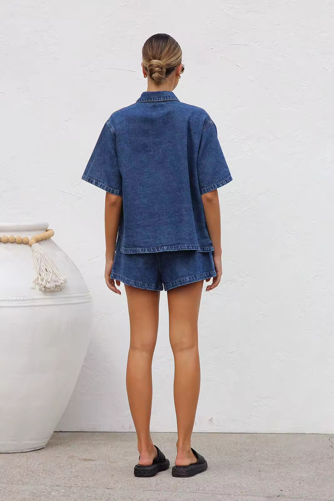 Denim-Zweiteiler