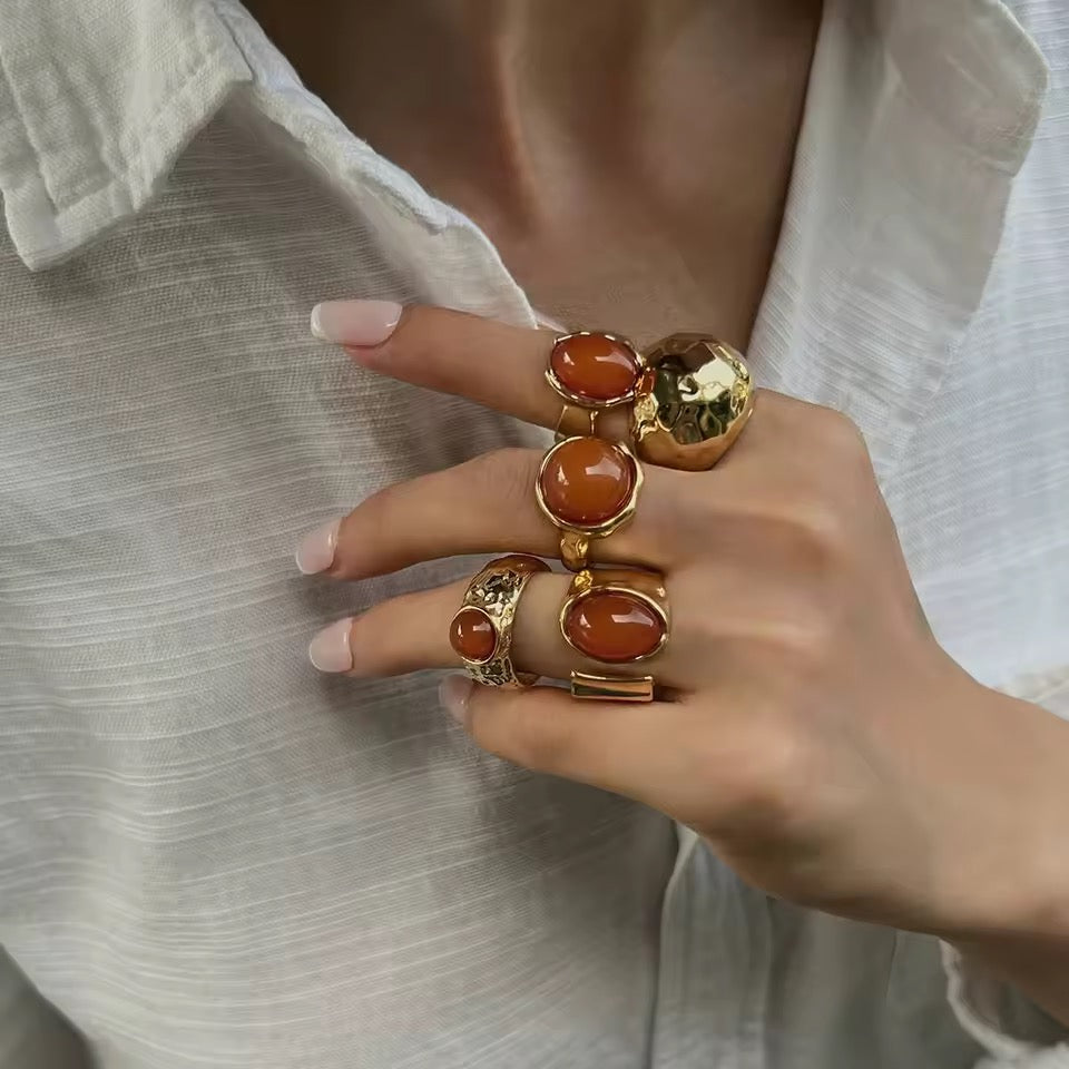 5-teiliges Ring-Set