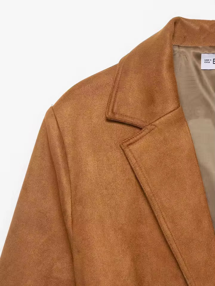 Wildleder-Blazer