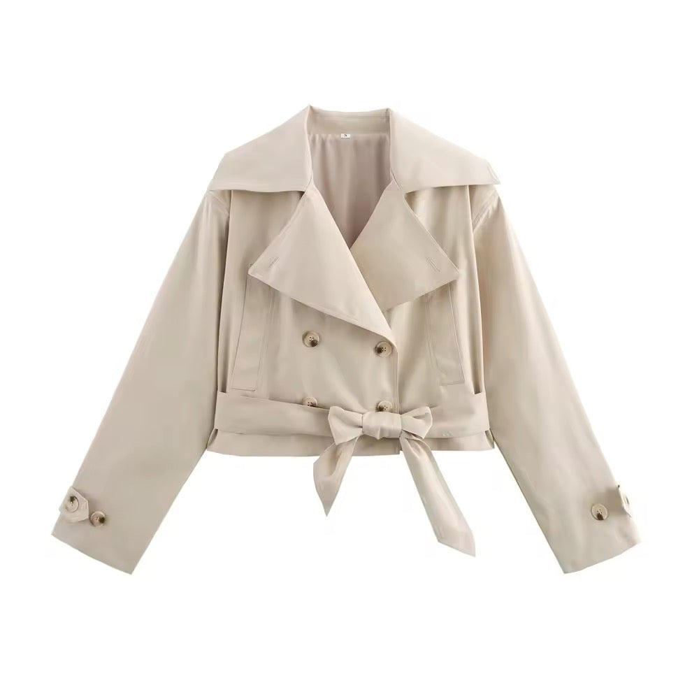 Kurzer Trenchcoat