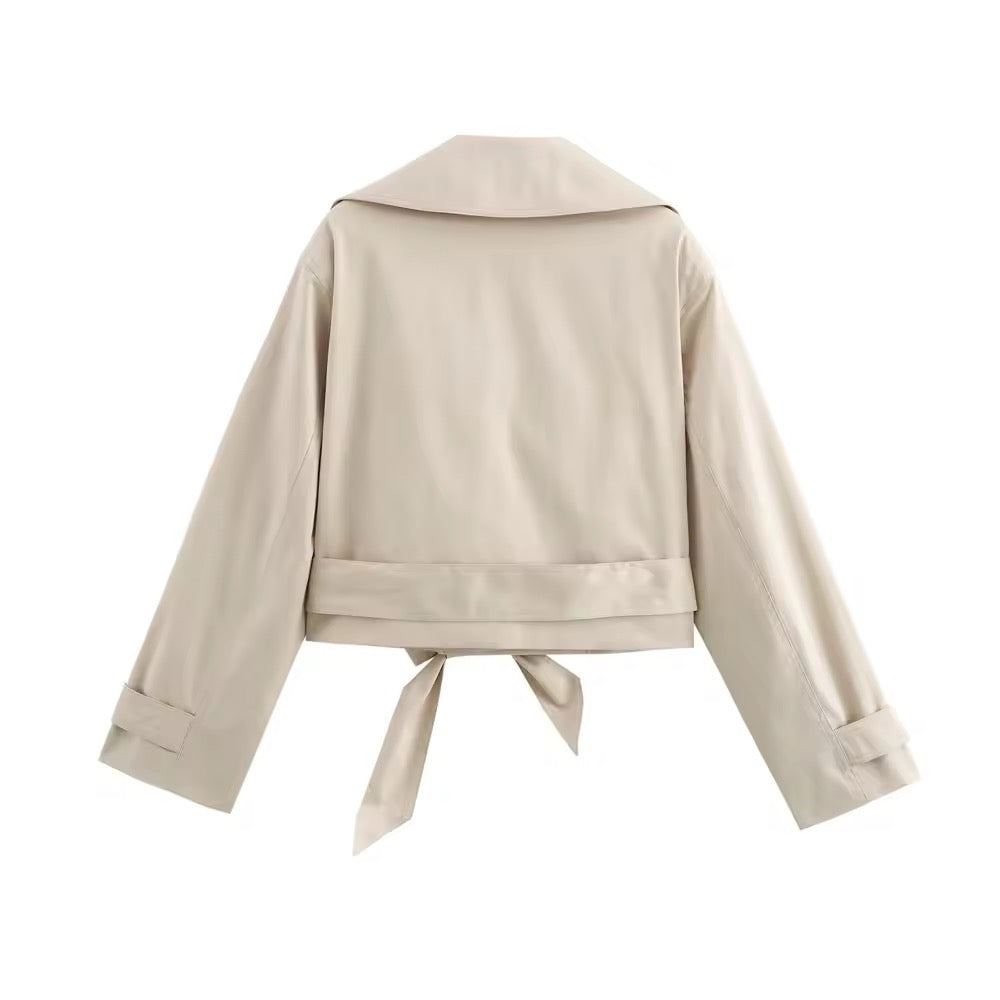 Kurzer Trenchcoat