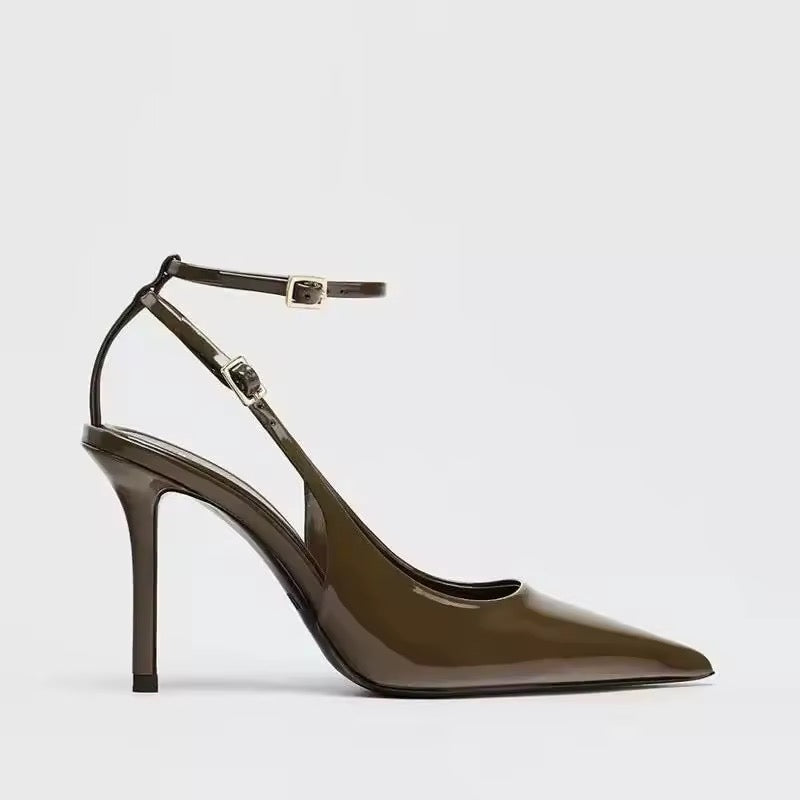 Leder Stiletto
