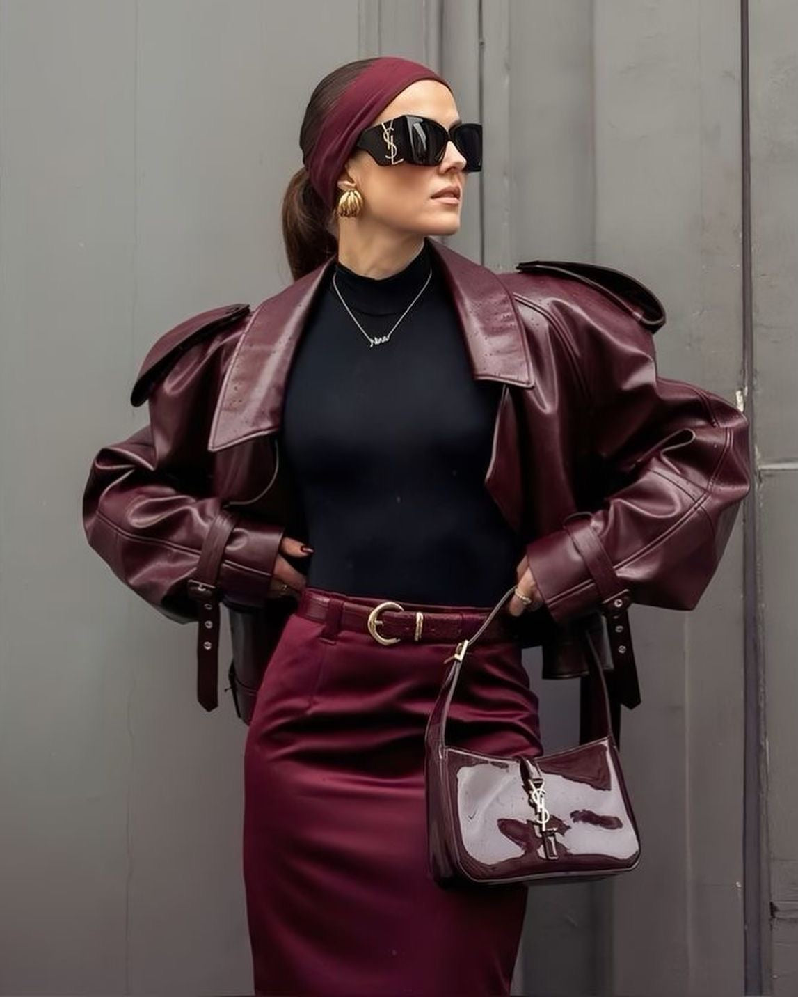 Lederjacke