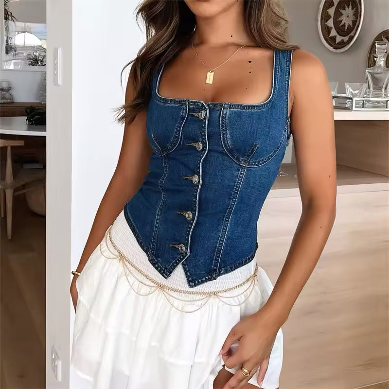 Denim Tanktop