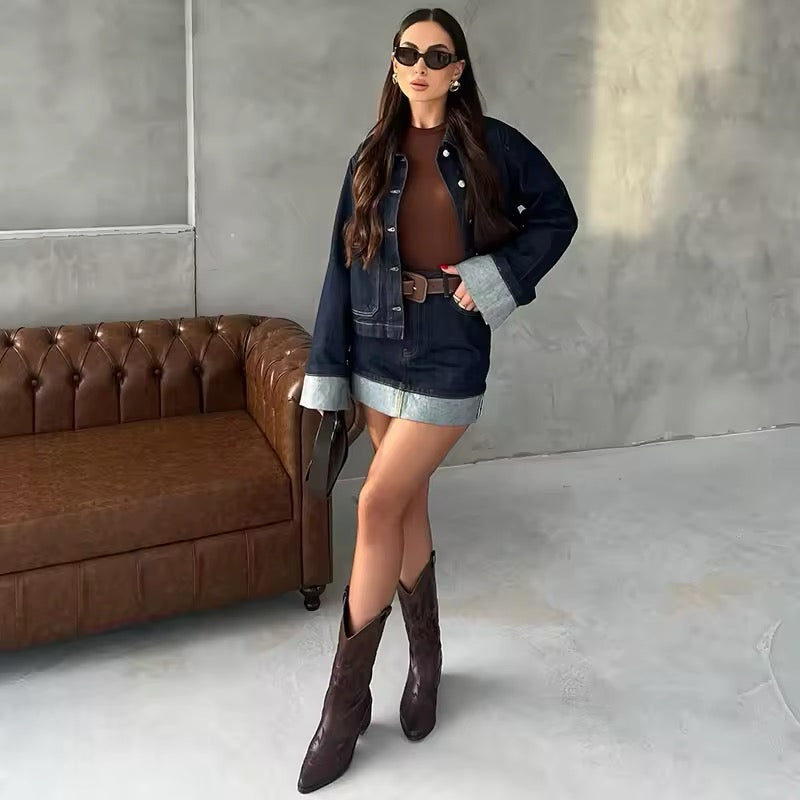 Jacke & Mini Rock Set