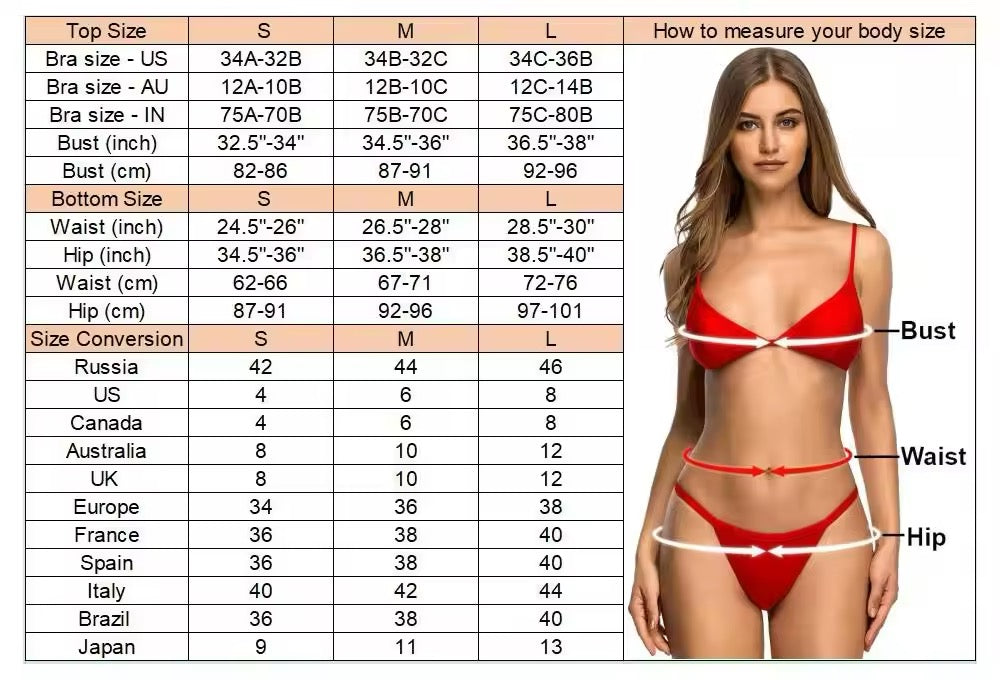Rüschen-Bikini