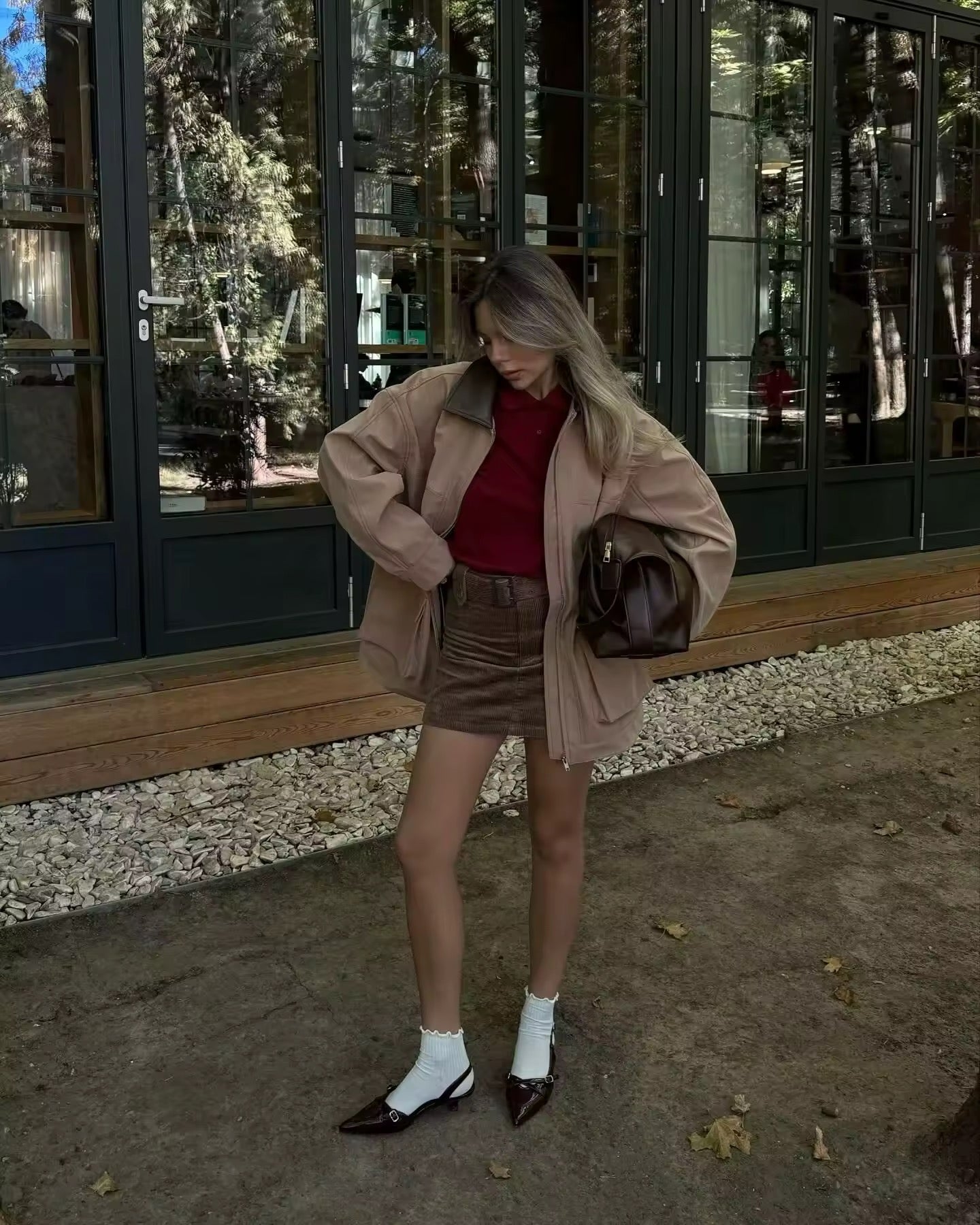 Wildleder-Look