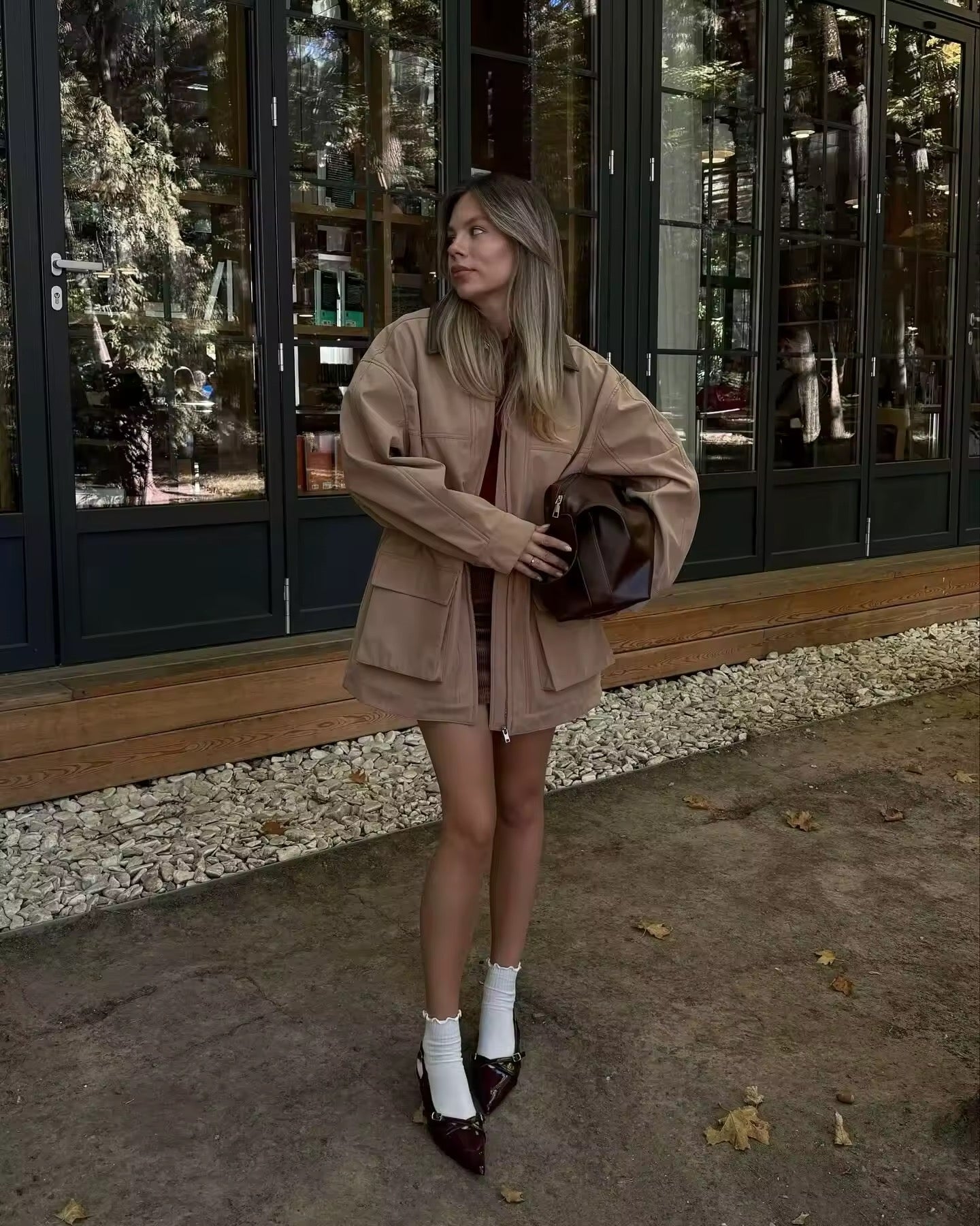 Wildleder-Look