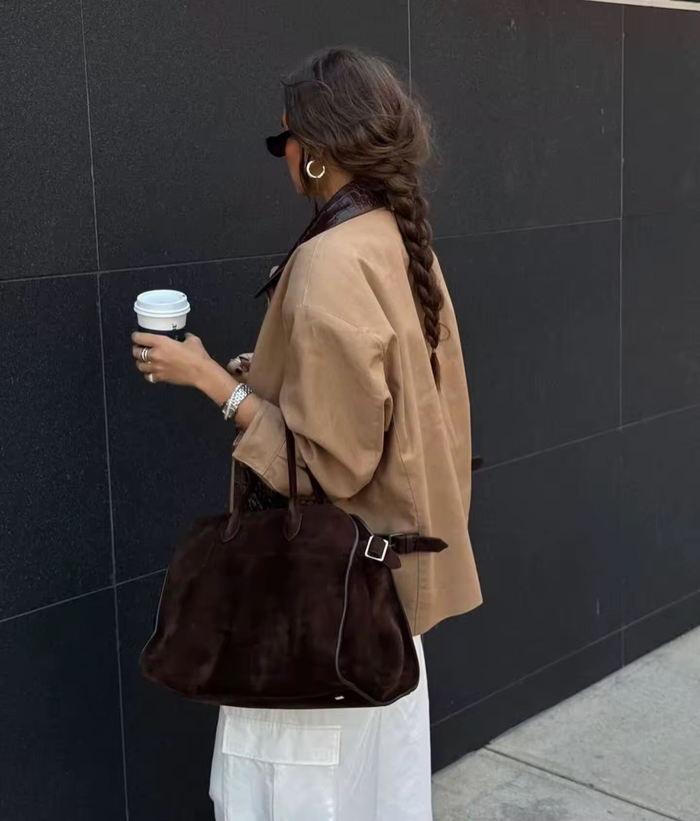 Wildleder-Look