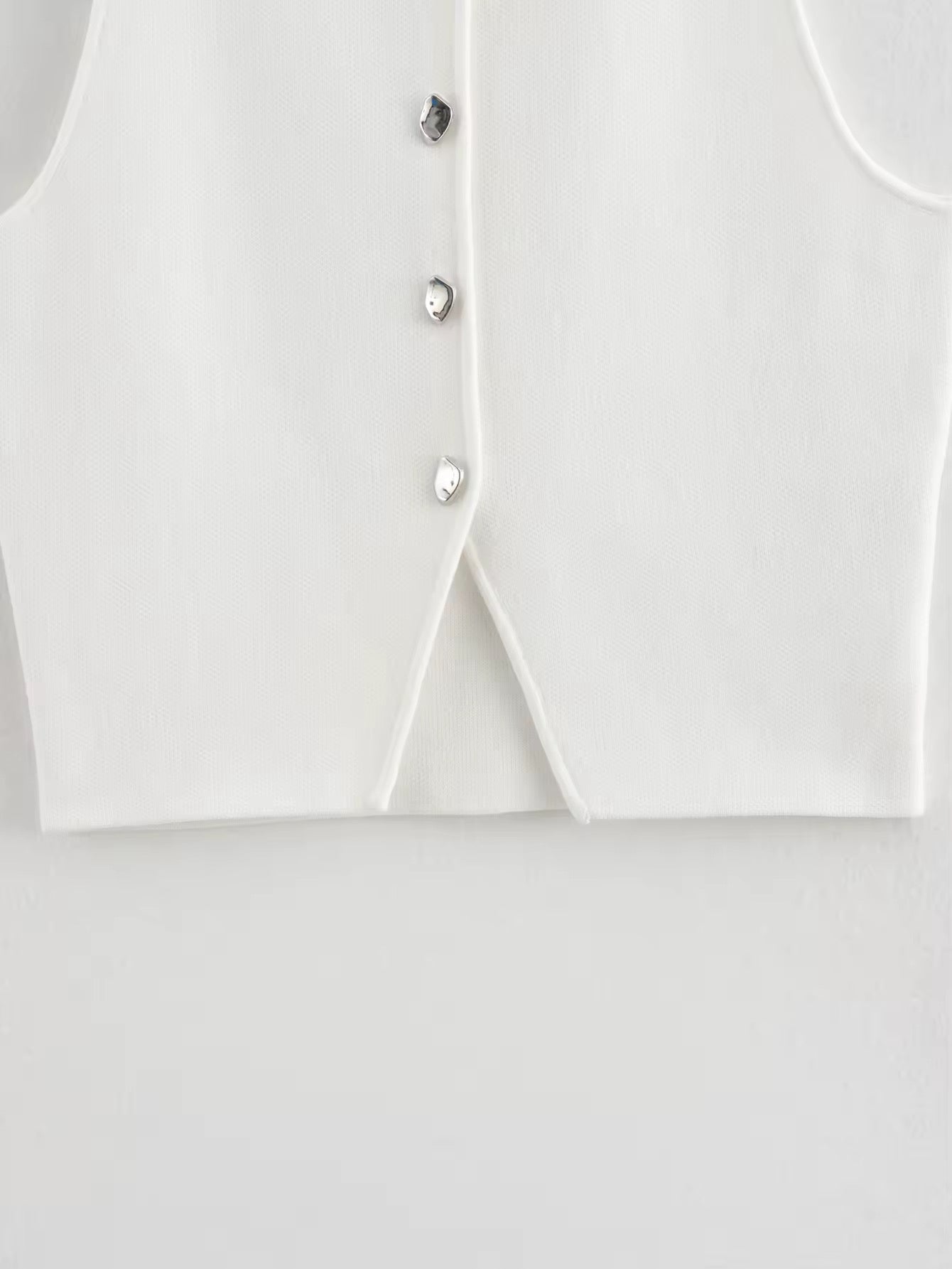 Strick-Crop-Top