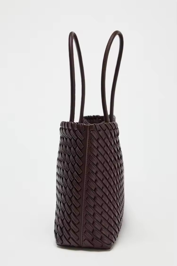 Lederhandtasche