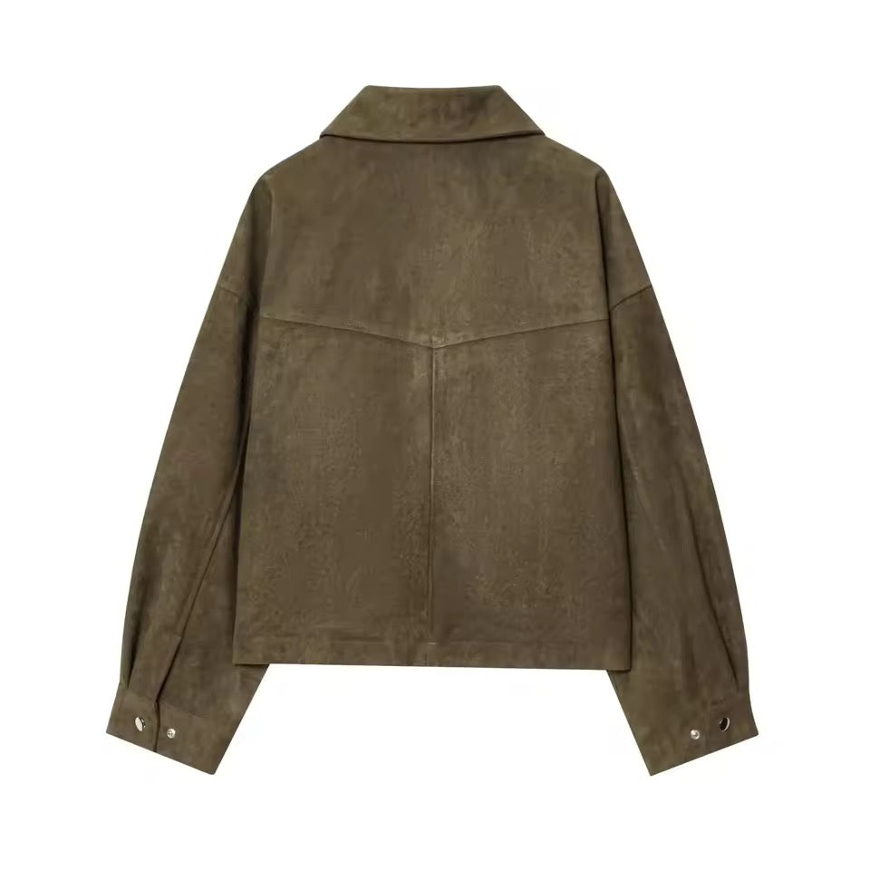 Vintage Revers-Mantel