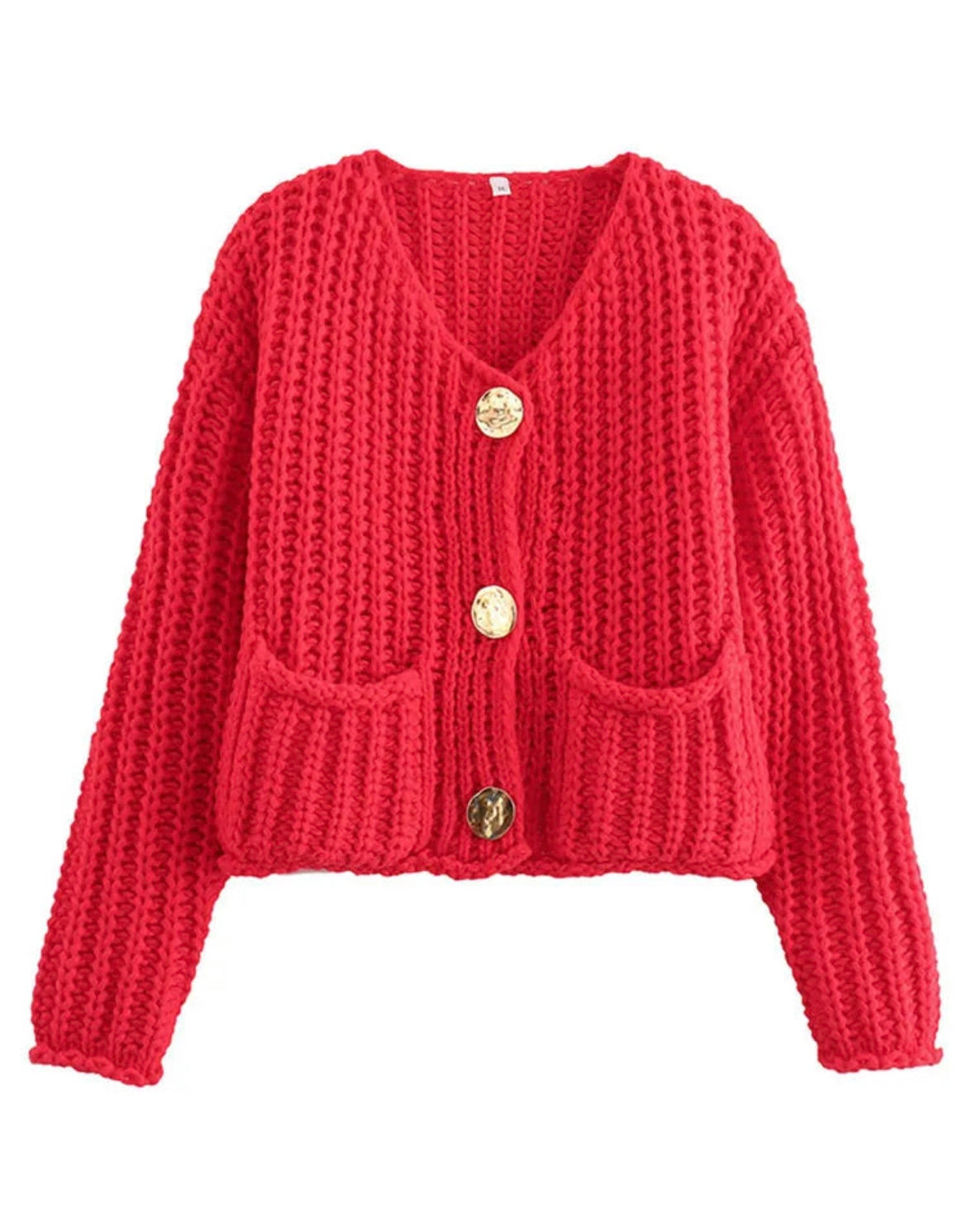Strickjacke Langarm