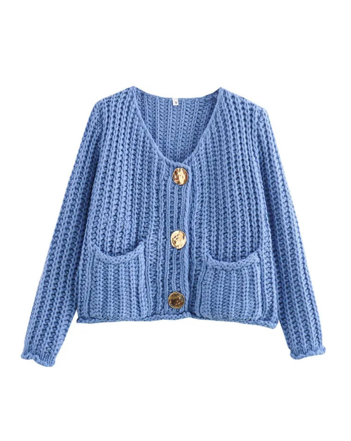 Strickjacke Langarm
