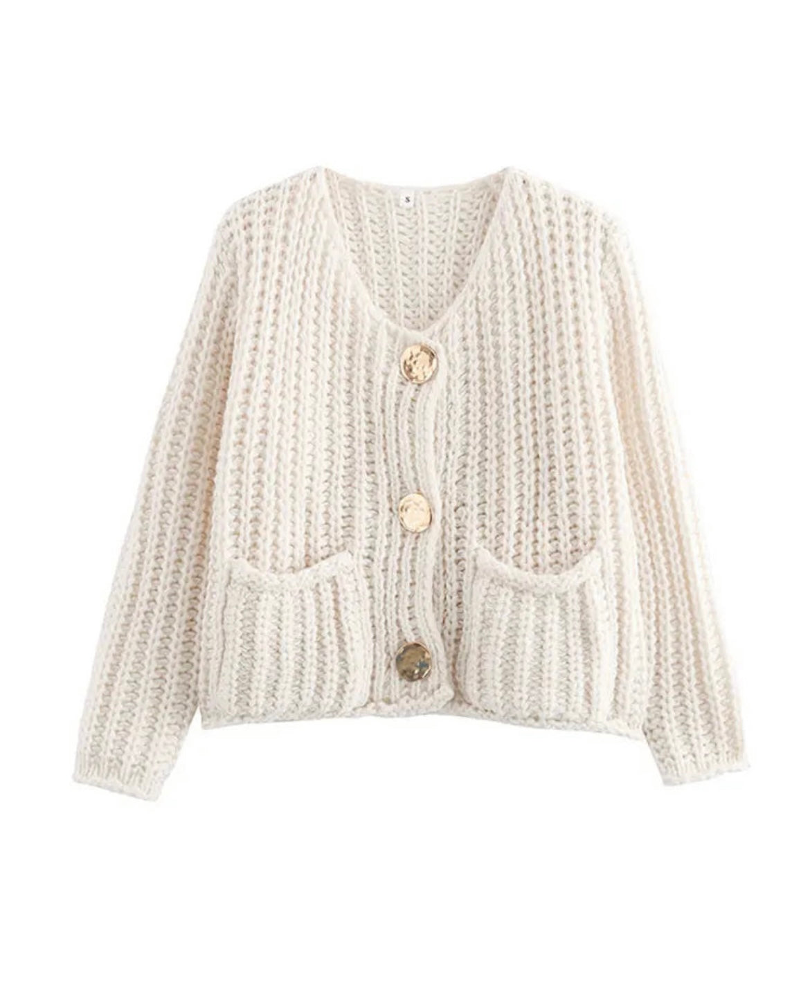 Strickjacke Langarm