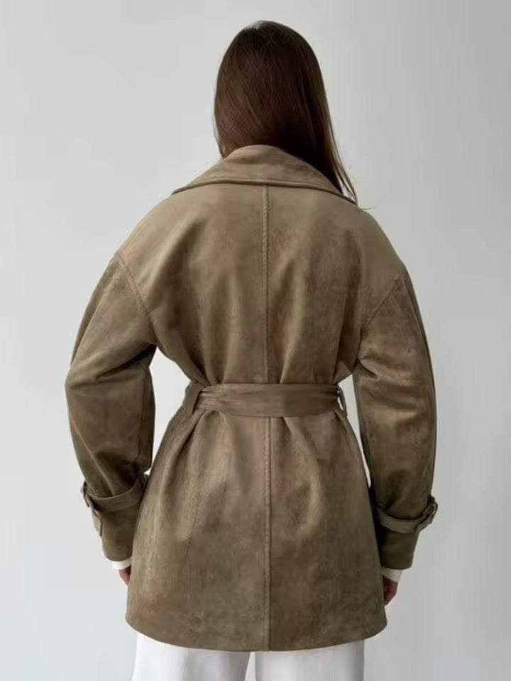 Wildlederjacke