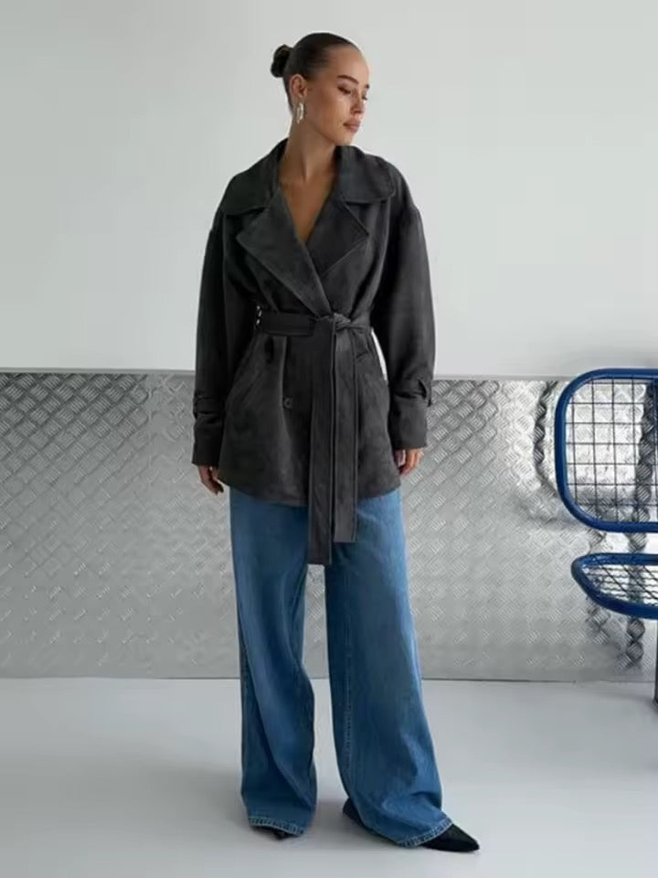 Wildlederjacke