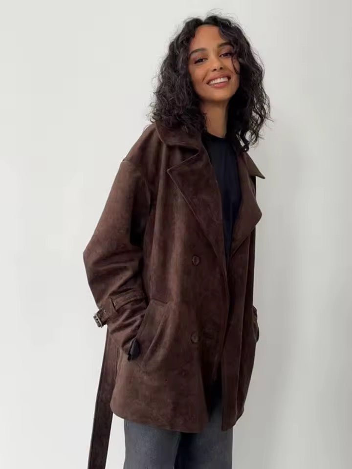 Wildlederjacke