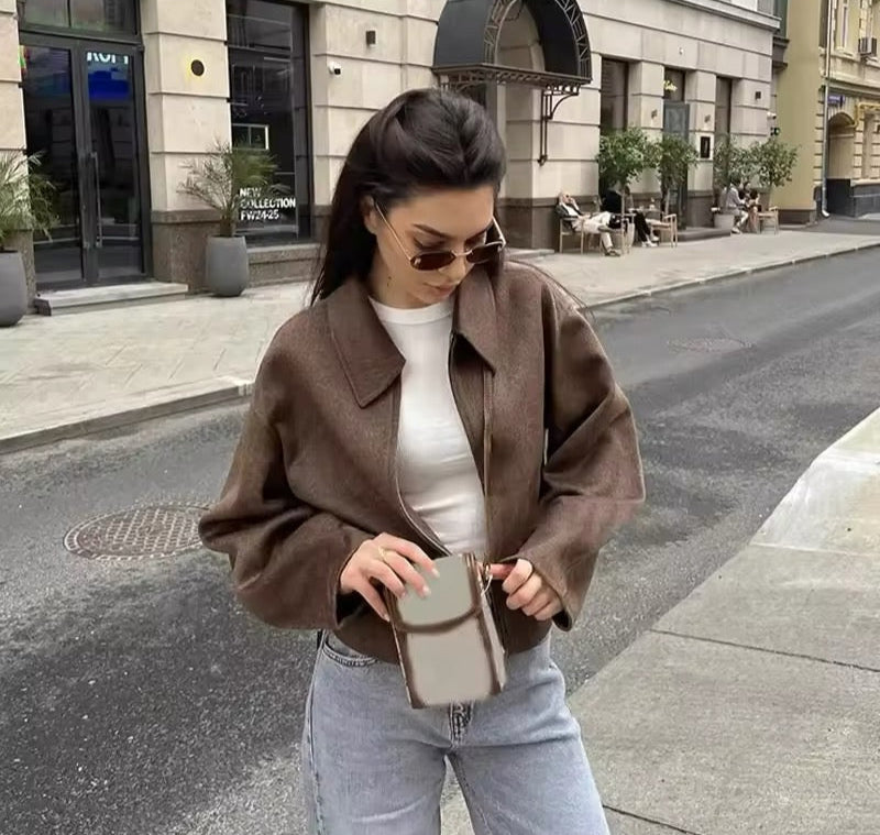Kurze Jacke