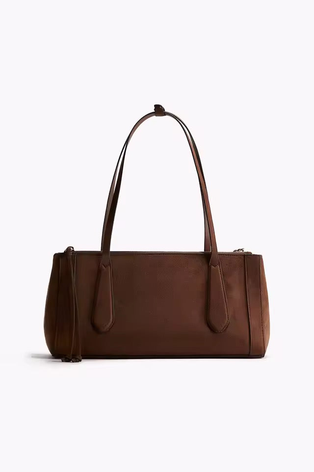 Handtasche aus Wildleder