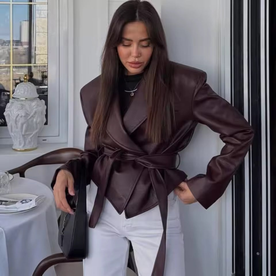 Biker-Lederjacke