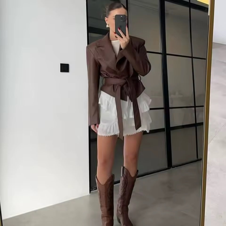 Biker-Lederjacke