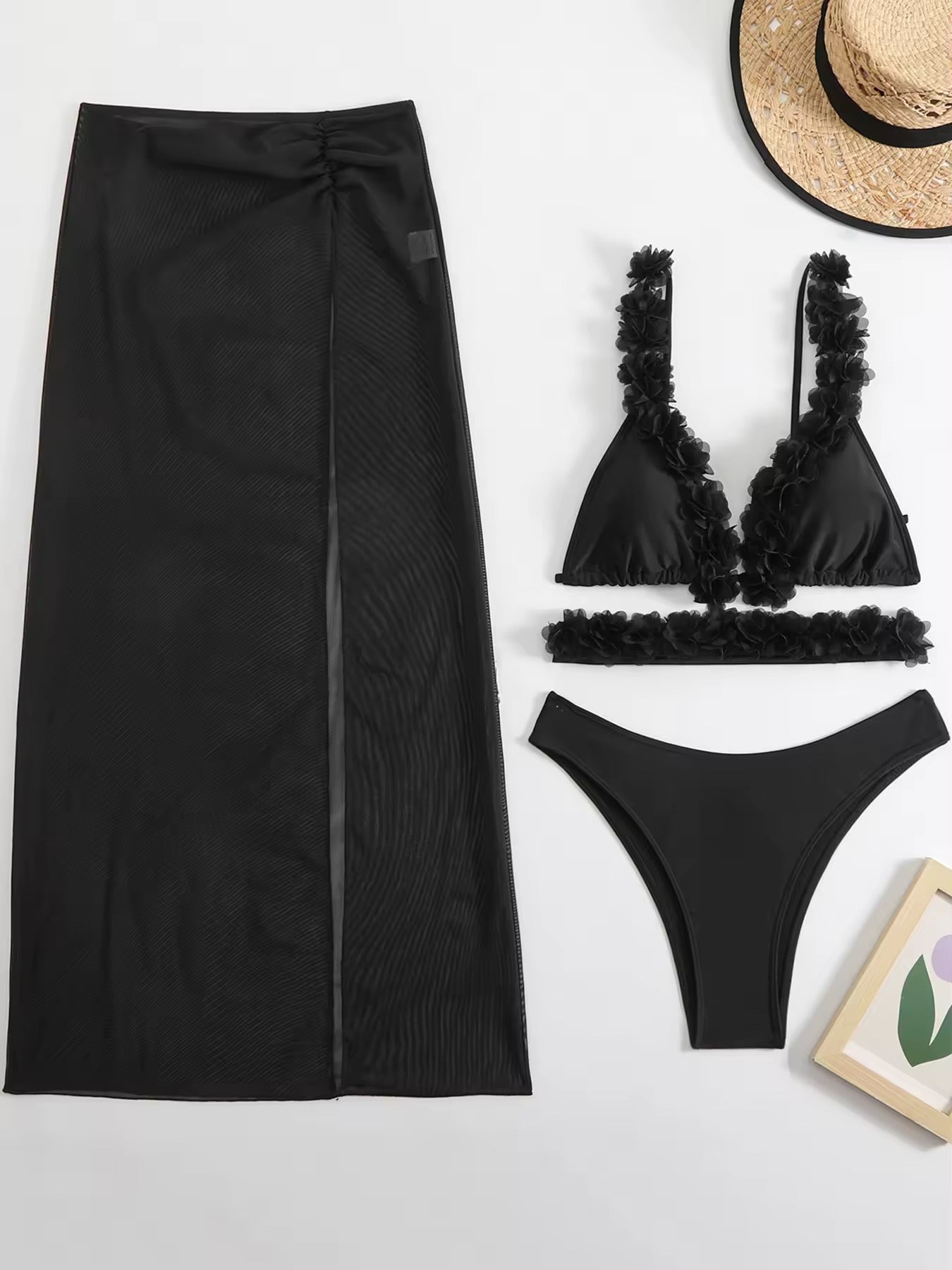 3-teiliges Bikini-Set