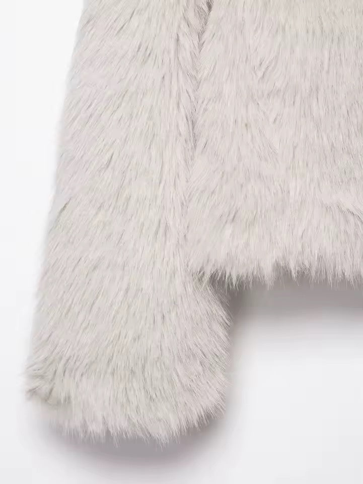 Faux Pelz Jacke