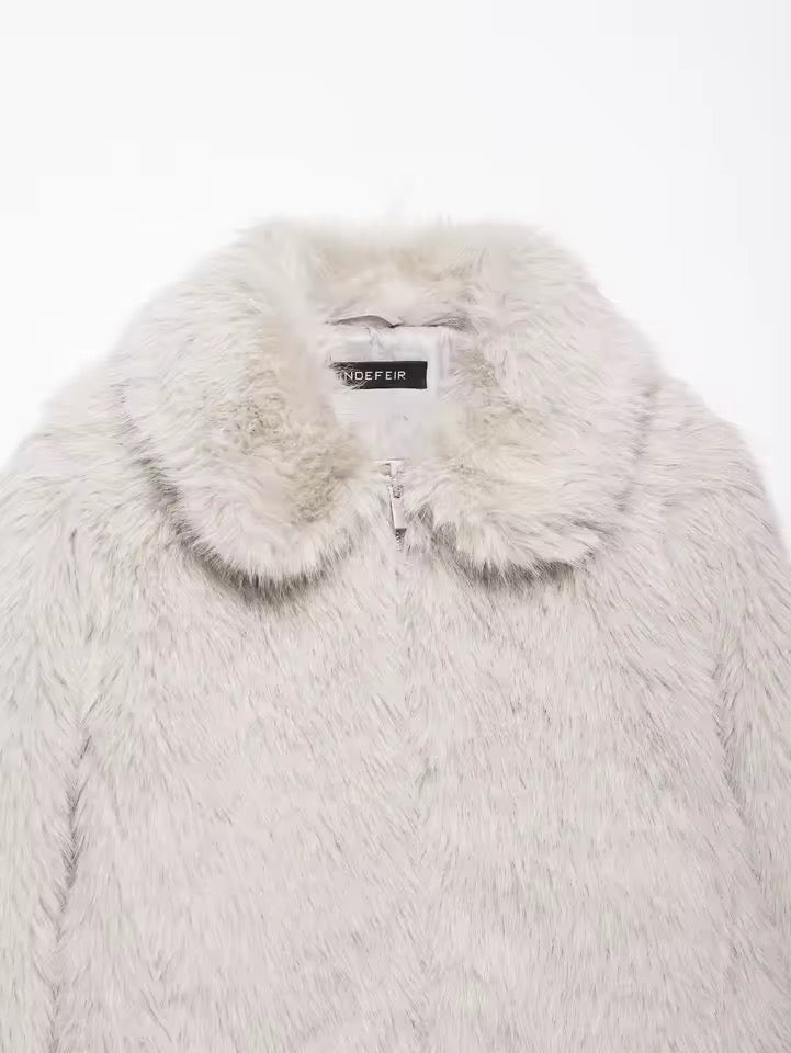 Faux Pelz Jacke