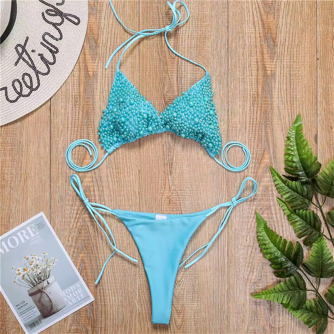 Perlen-Bikini