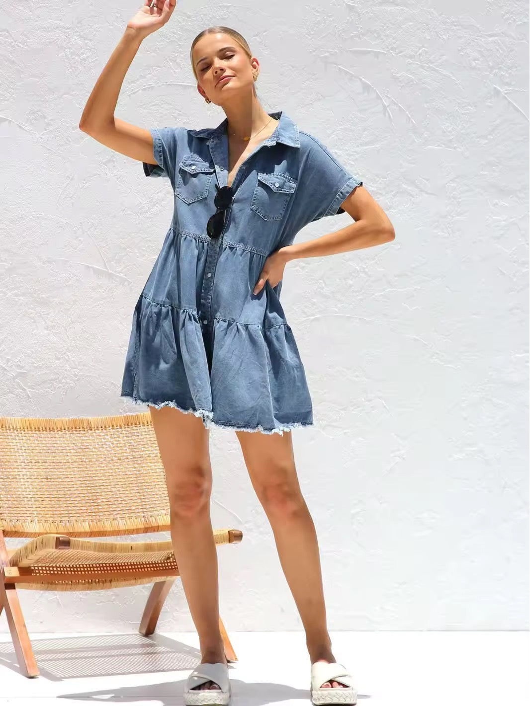 Denim Kleid