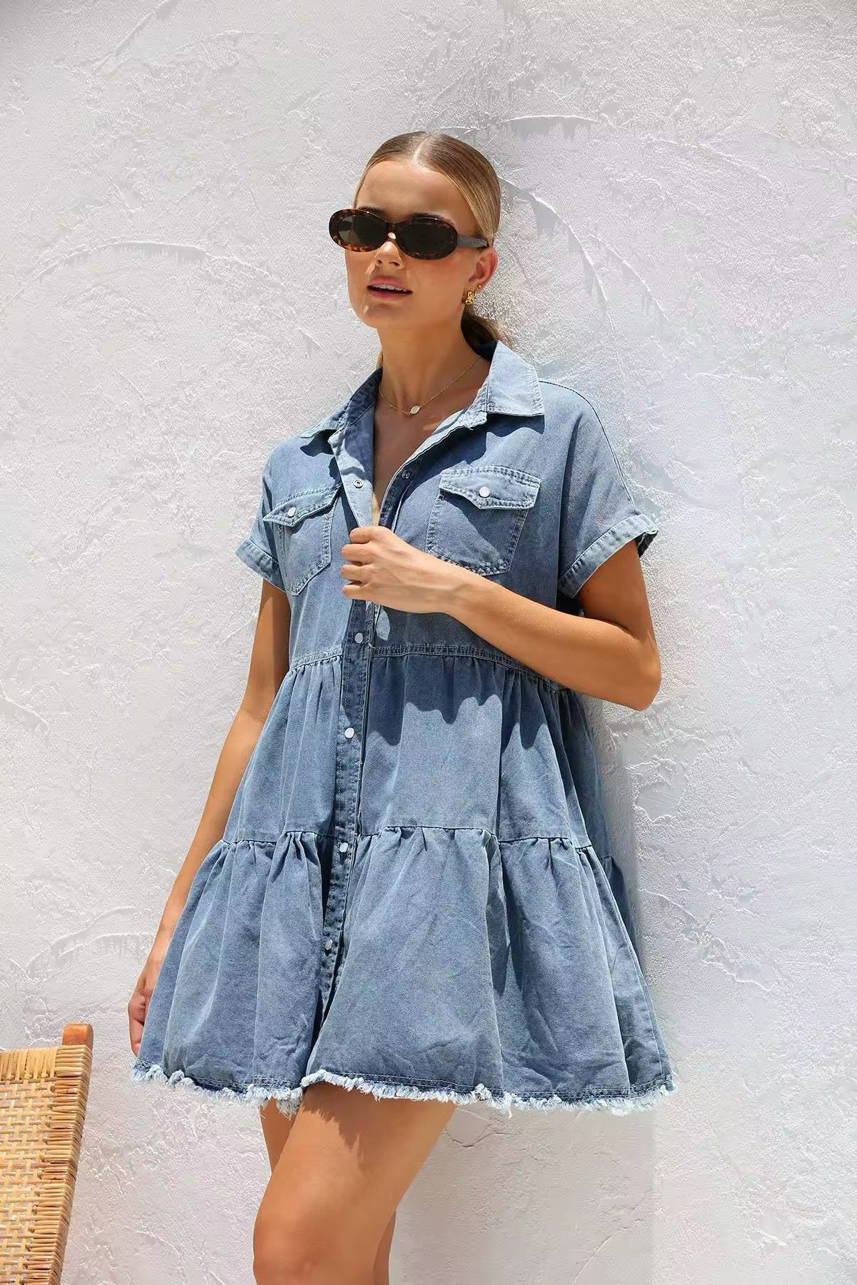 Denim Kleid