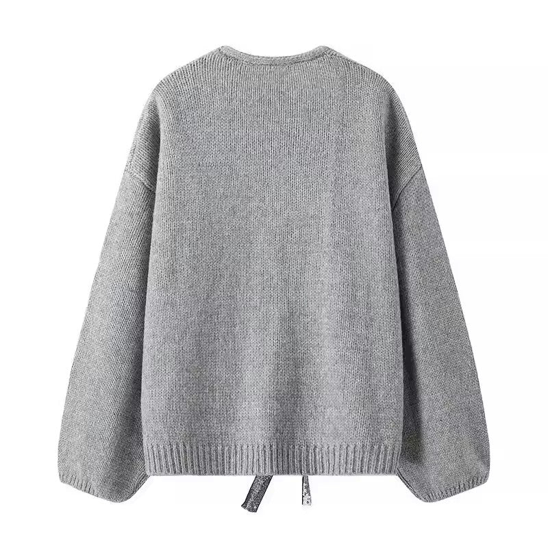 Pullover mit Pailletten