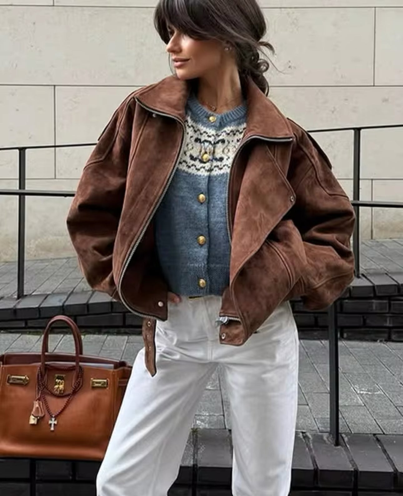 Wildleder Jacke